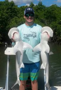 july-fishing-report-ormond-beach-hammershark-picture